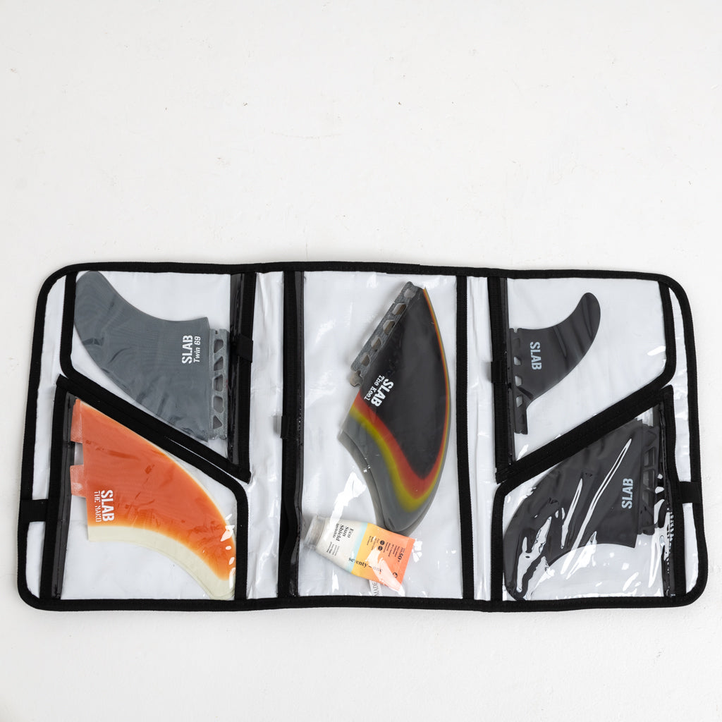 Surf Board Cover SLAB TRAVEL WHEEL LONGBOARD COVER Full Black