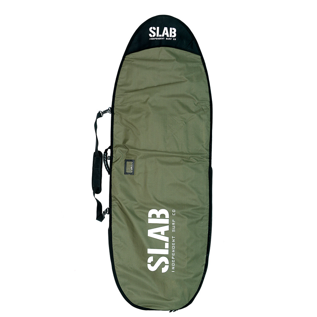 SLAB Daily and Travel Surfboard Cover ARMY/BLACK