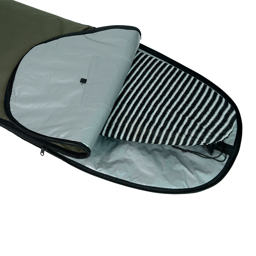 SLAB Daily and Travel Surfboard Cover ARMY/BLACK