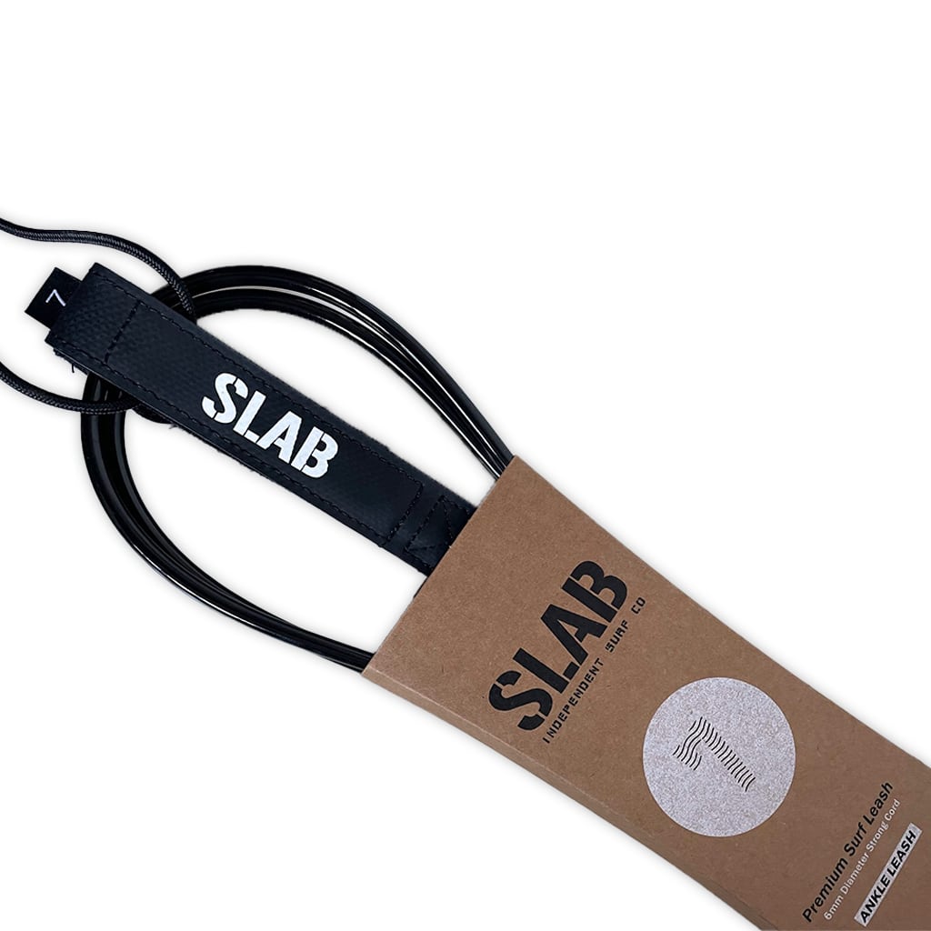 LEASH SLAB LIGHT 7'0 x 6mm - Noir