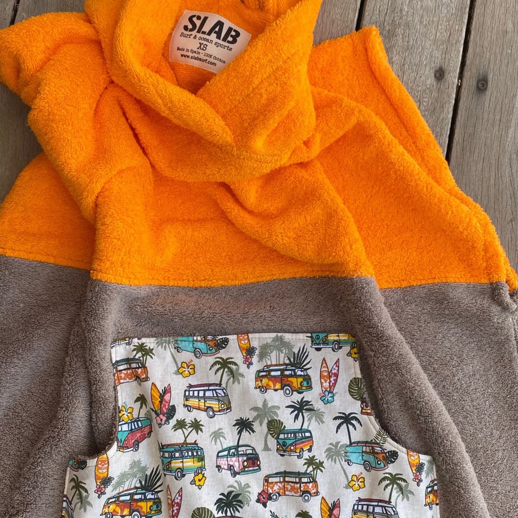 Poncho SLAB PONCHO KID - Orange