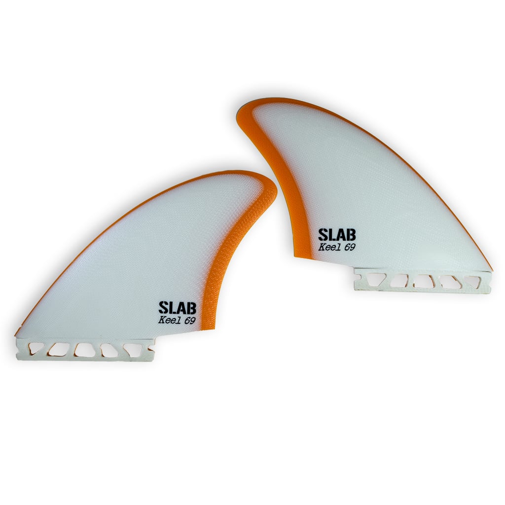 SLAB TWIN KEEL 69 - Blanc/Ambre - Futures