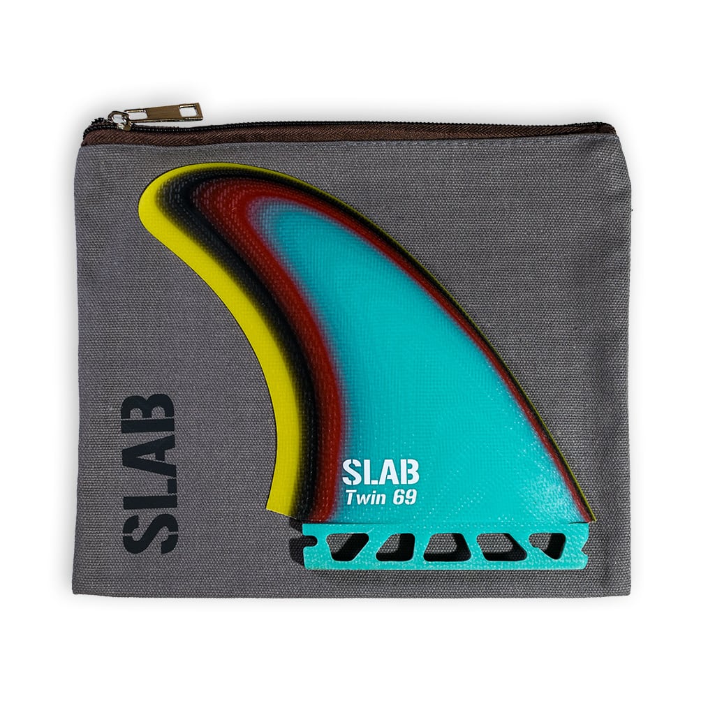 SLAB Twins 69 MR fins - Raimbow - Futures