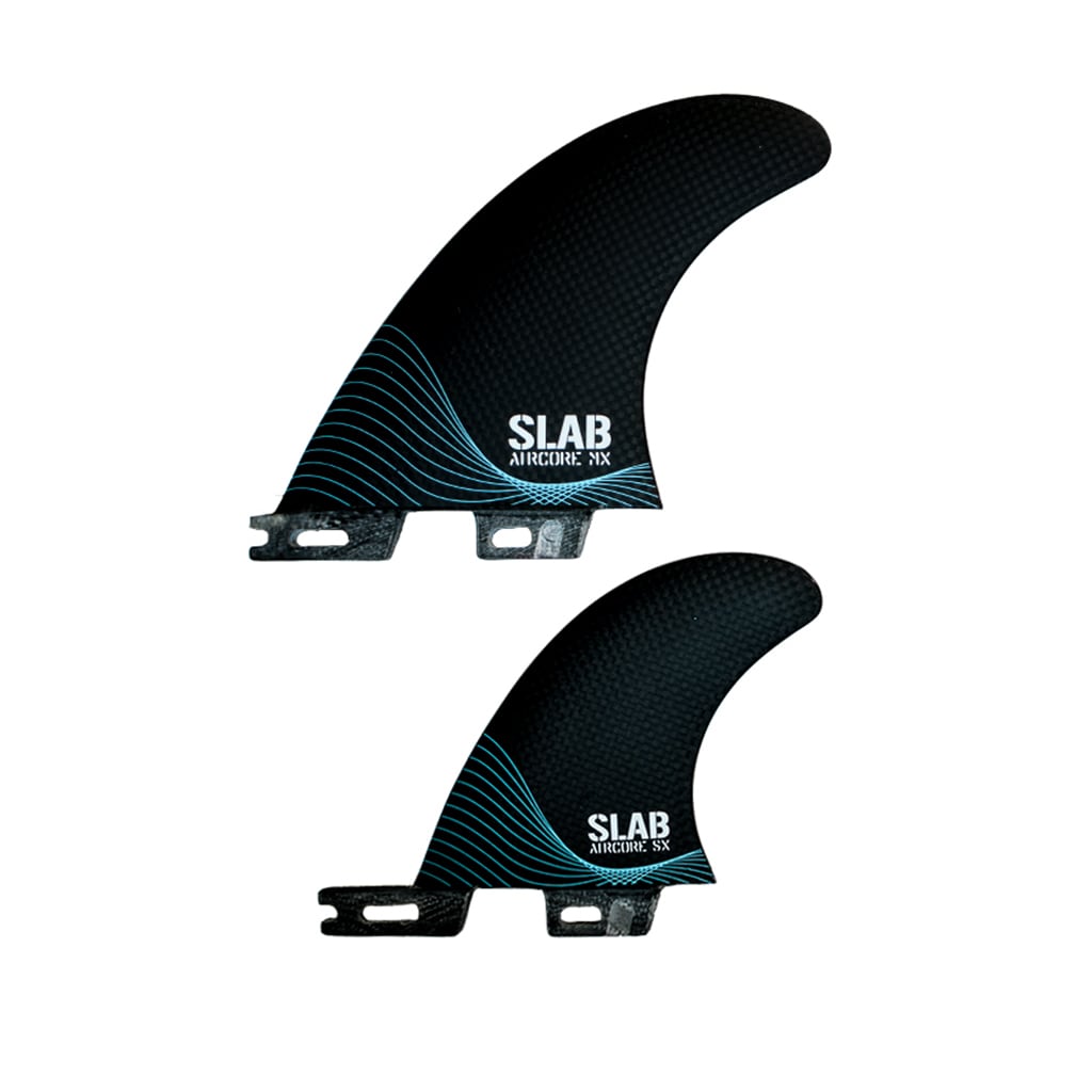 SLAB QUAD CARBON AIRCORE Fins - 2 Tabs Click