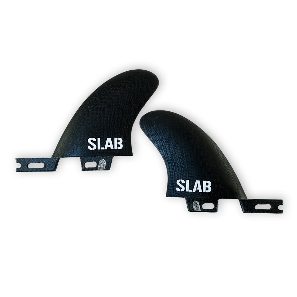 SLAB SIDE STABILIZER Fins - Black - 2 Tabs Click