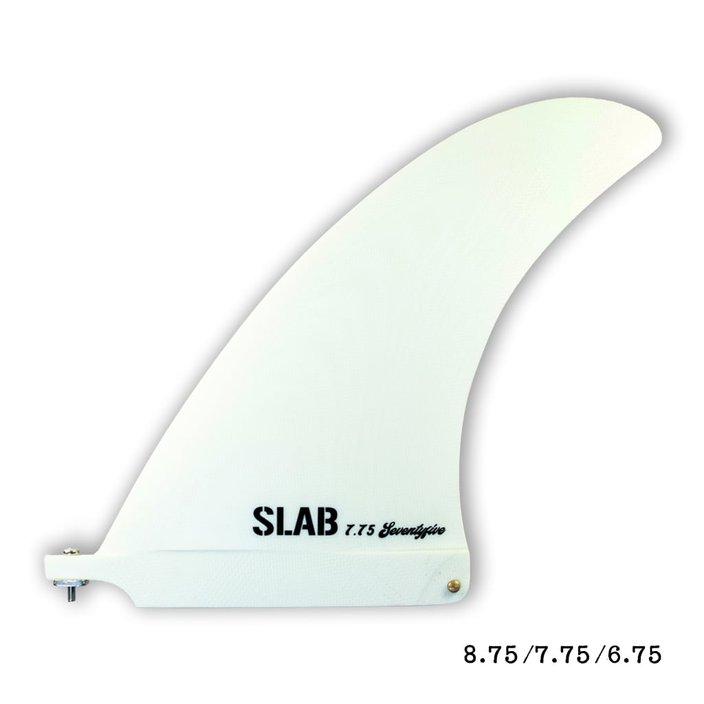 SLAB SINGLE FIN SEVENTYFIVE SERIES - Blanc