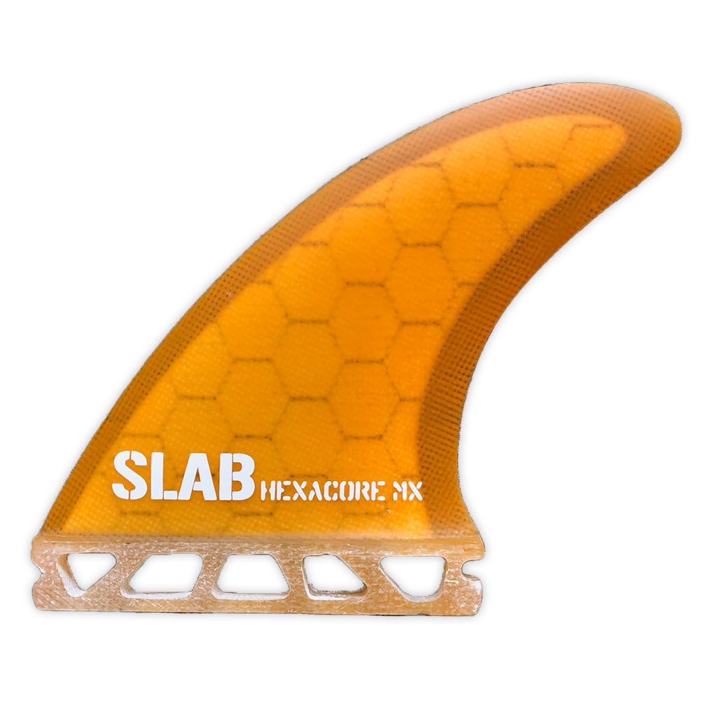 SLAB THRUSTER HEXACORE fins - Full Orange - Futures