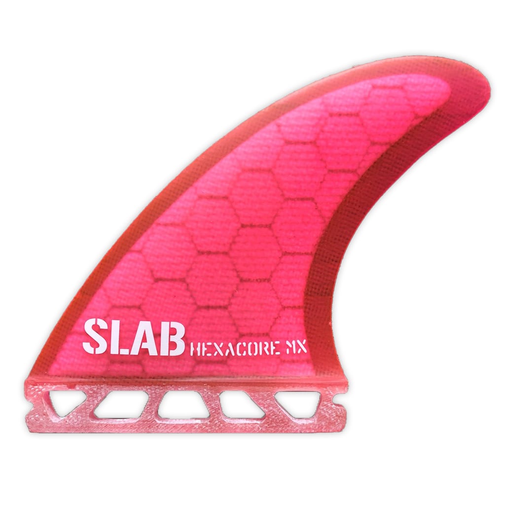 SLAB THRUSTER HEXACORE Fins - Full Pink - Futures