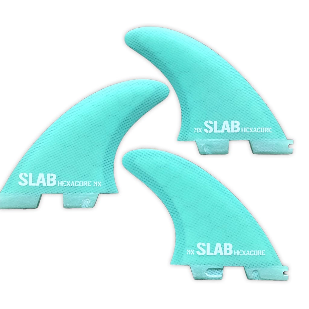SLAB THRUSTER HEXACORE - water green- 2 Tabs Click