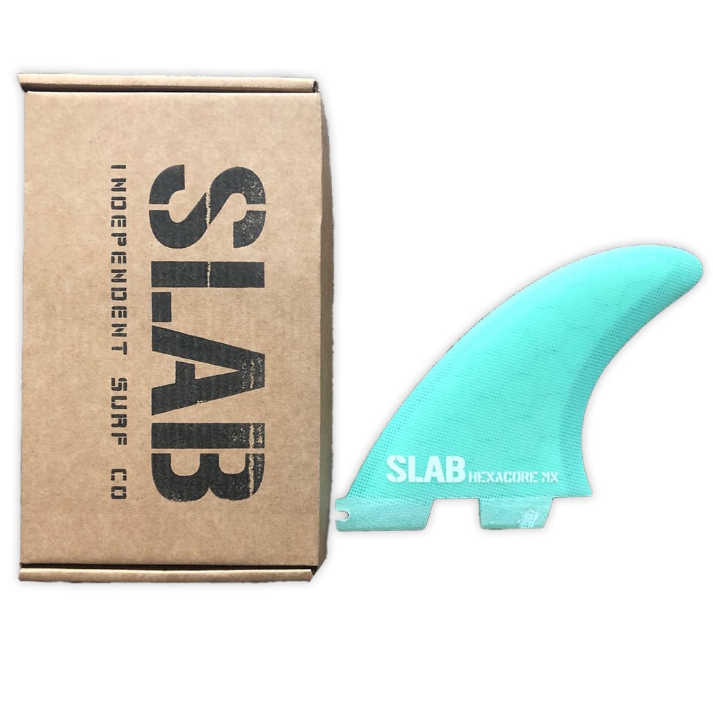 SLAB THRUSTER HEXACORE - water green- 2 Tabs Click
