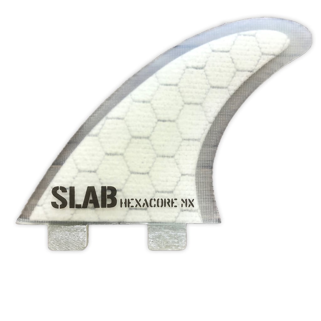 SLAB THRUSTER HEXACORE Fins - Full White - FCS