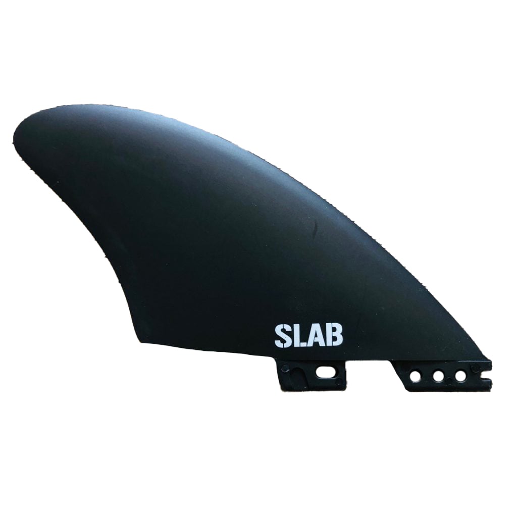 SLAB TWIN KEEL GLASSFLEX Fins - Black - 2 Tabs Click