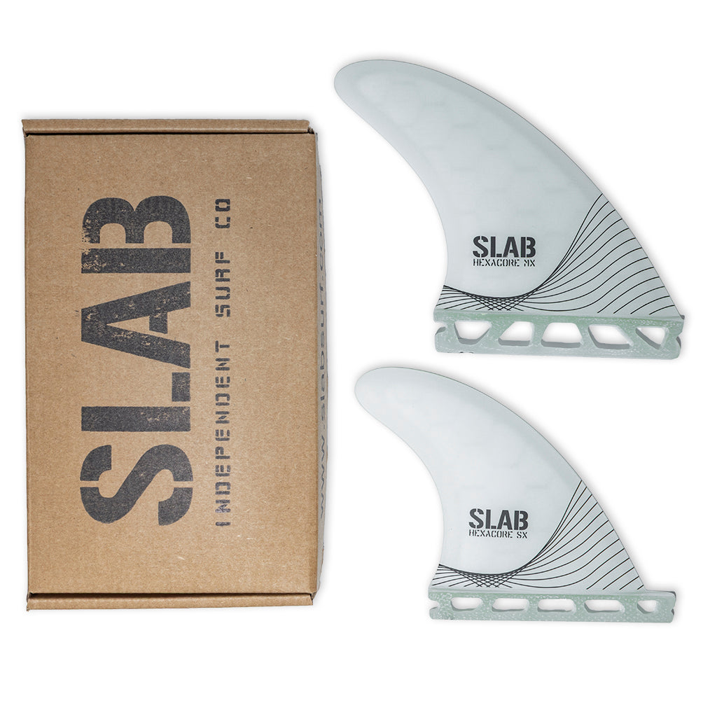 Quillas SLAB QUAD FINS ONDA - White - Futures