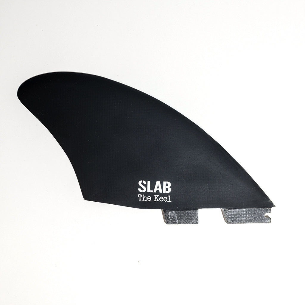 Quillas SLAB TWIN THE KEEL Retro Fish - Black - 2 Tabs Clic