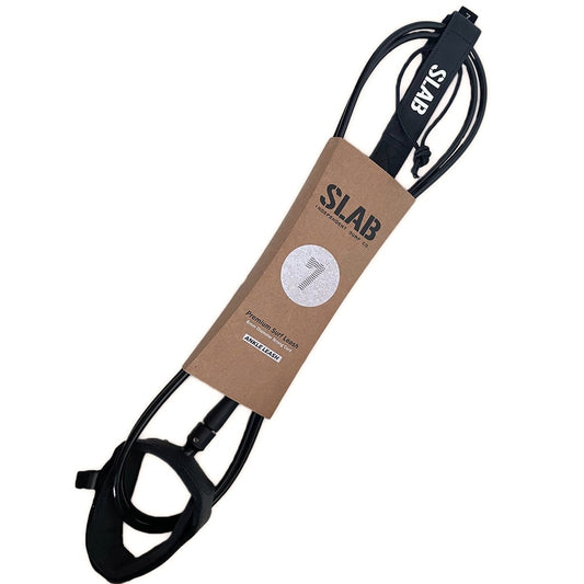 LEASH SLAB LIGHT 7'0 x 6mm - Black
