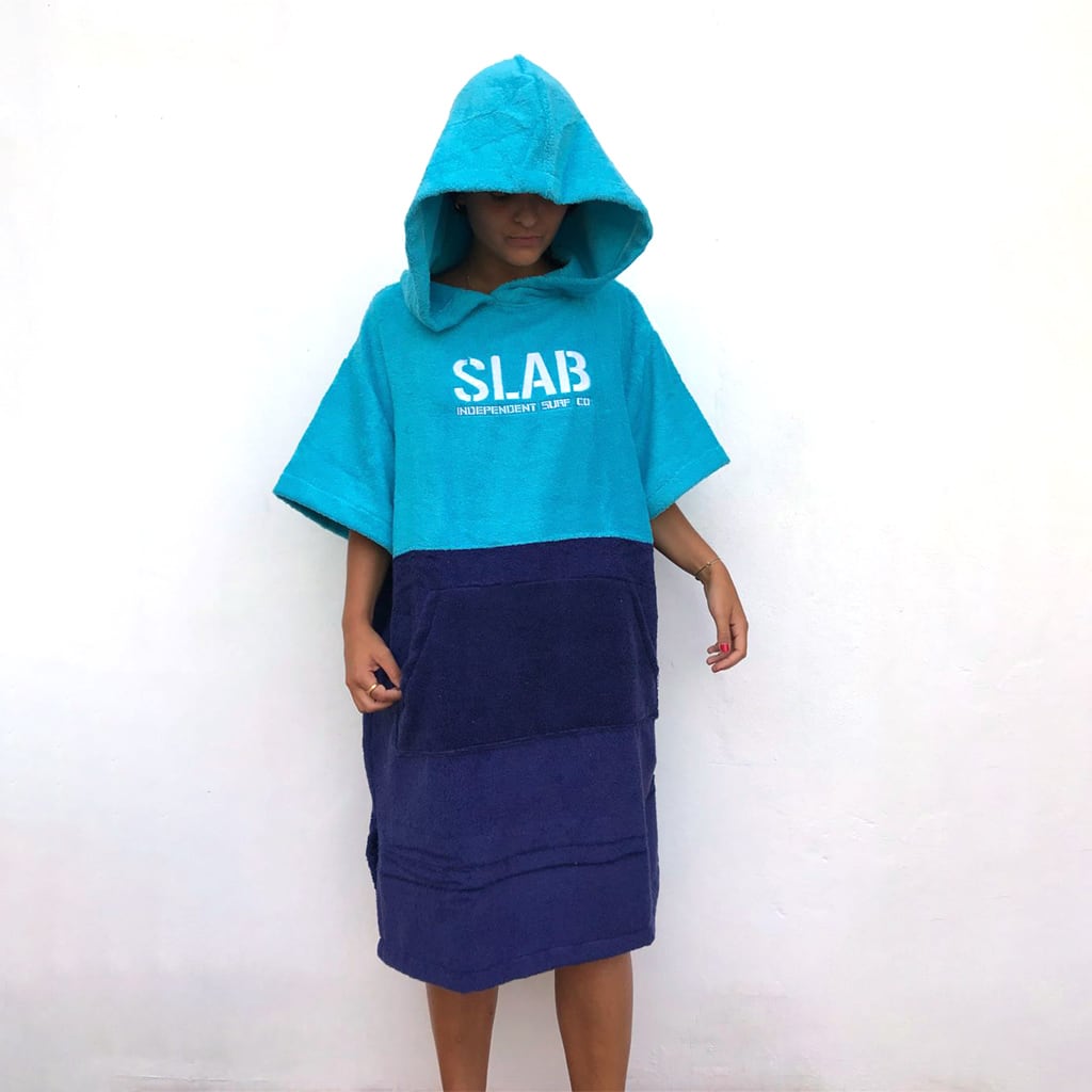 SLAB PONCHO Poncho - Blue