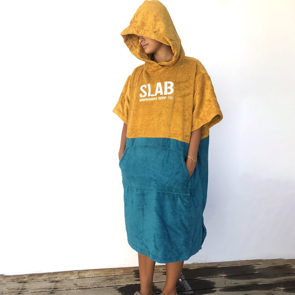 Poncho SLAB PONCHO - Mustard