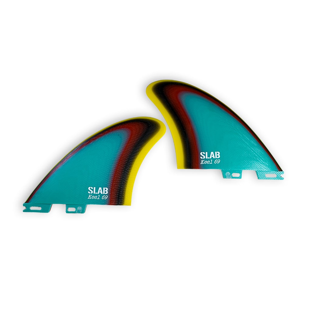 SLAB TWIN KEEL 69 - Raimbow - 2 Tabs Click