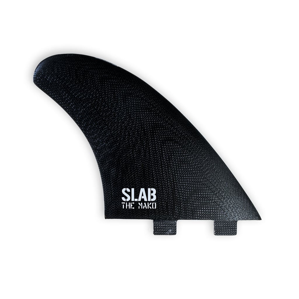 SLAB Twins THE MAKO fins - Black - FCS