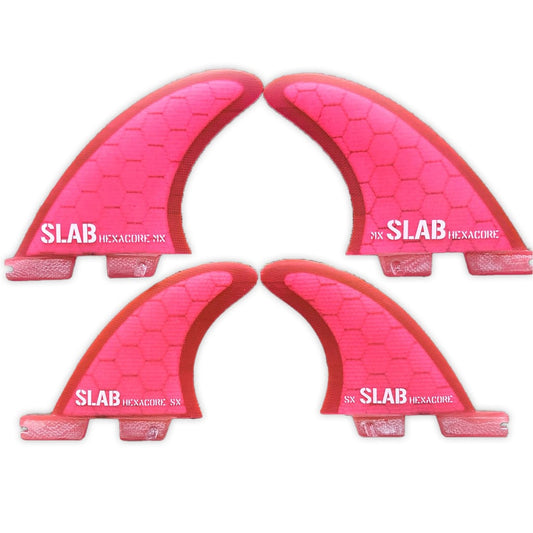 Quillas SLAB QUAD HEXACORE - Full Pink - 2 Tabs Clic