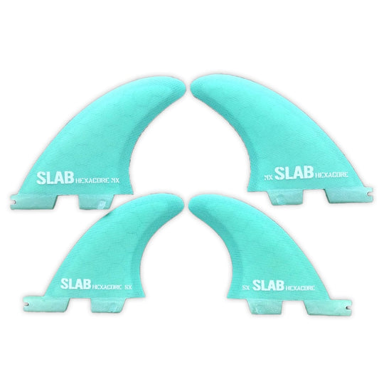 Quillas SLAB QUAD HEXACORE - Full Water Green - 2 Tabs Clic
