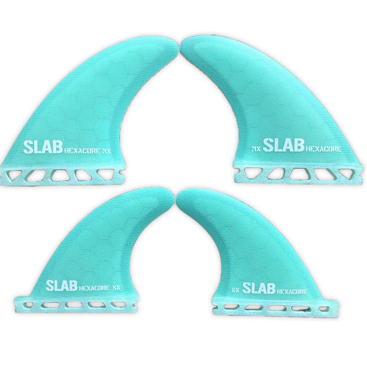 Quillas SLAB QUAD HEXACORE - Full Water Green - Futures