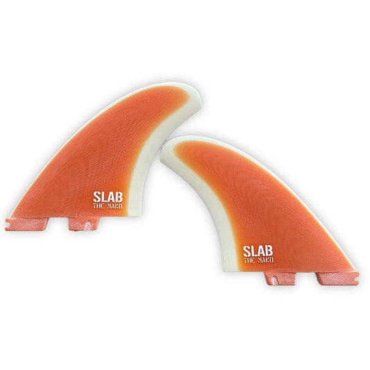 Quillas SLAB Twins THE MAKO - Orange/Cream - 2 Tabs Clic