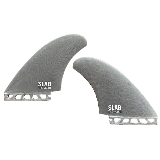 SLAB Twins THE MAKO fins - Gray - Futures