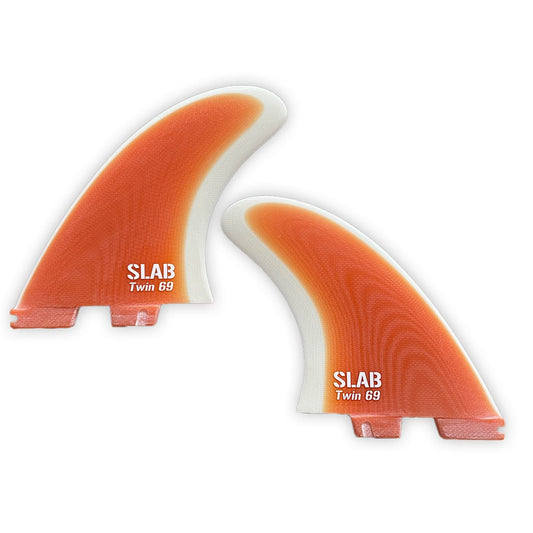 SLAB Twins 69 MR - Orange/Crème - 2 Tabs Click