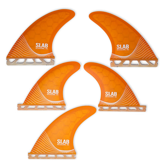 Quillas SLAB FIVE FINS ONDA - Orange - Futures