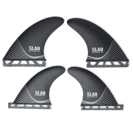 Quillas SLAB QUAD FINS ONDA - Black - Futures