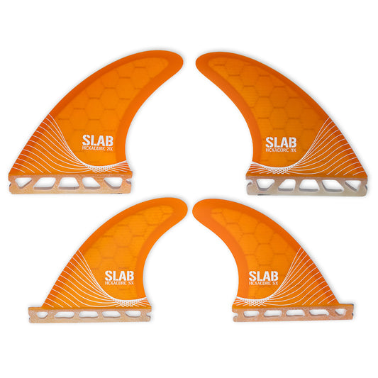 Quillas SLAB QUAD FINS ONDA - Orange - Futures
