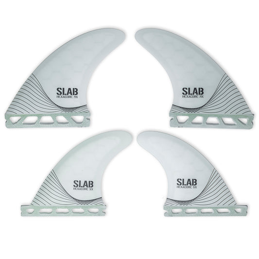 Quillas SLAB QUAD FINS ONDA - White - Futures