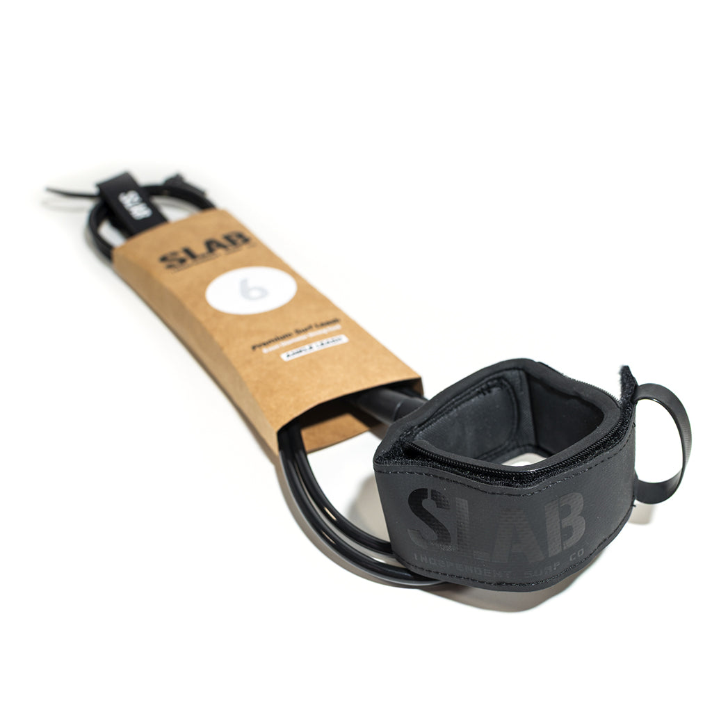 LEASH SLAB COMP 6'0 x 6mm - Black
