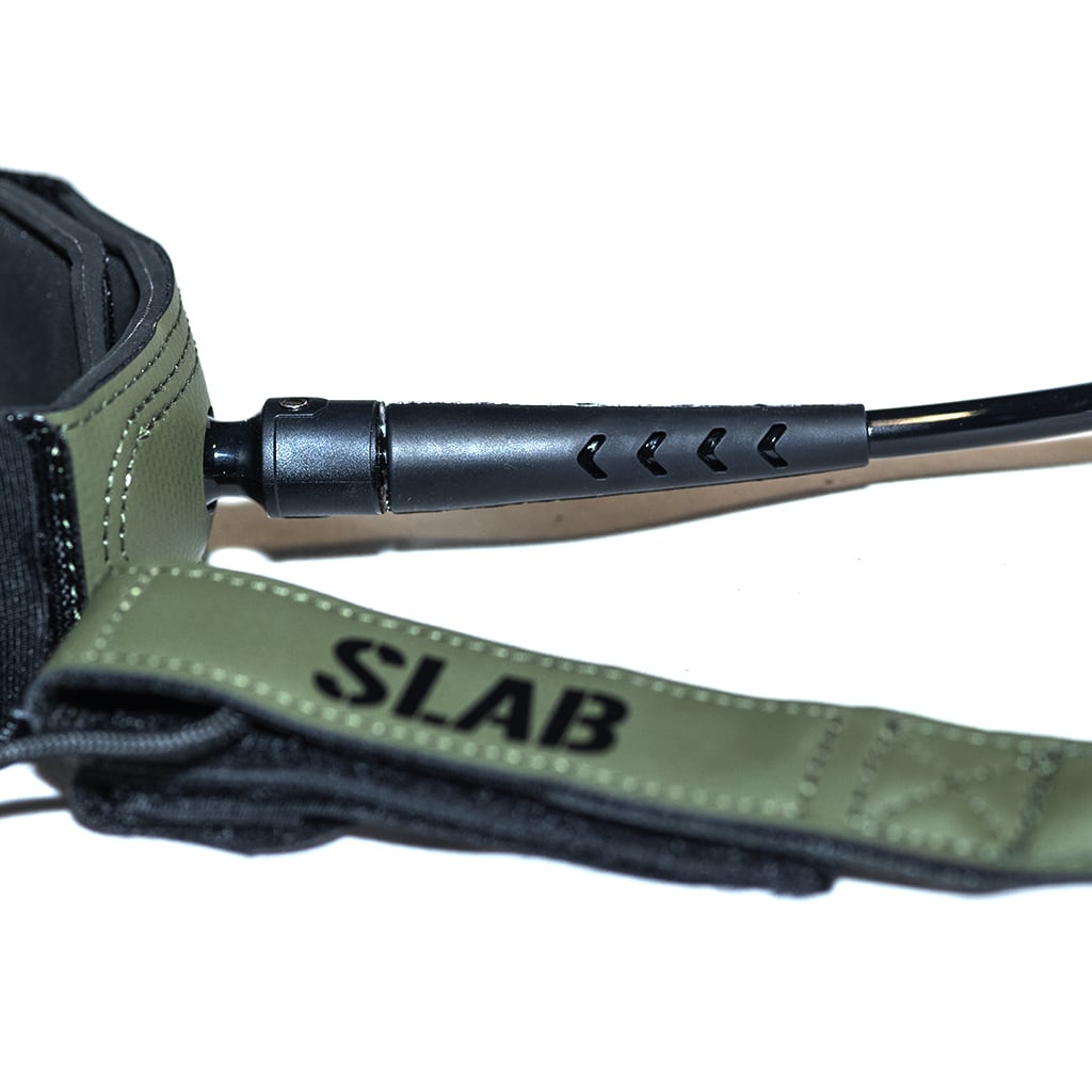 LEASH SLAB COMP KNEE 9'0 x 7mm - Army/Black